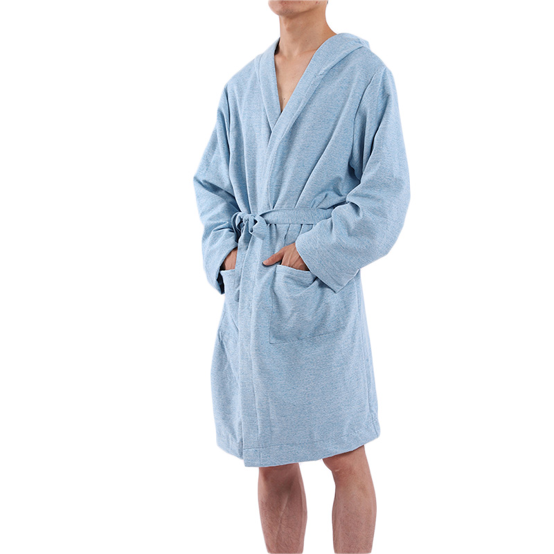 Microfiber Cationic Suede Fabric Bathrobe