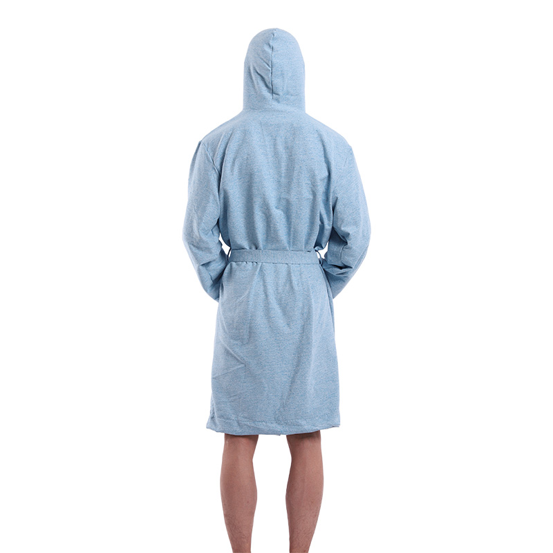 Microfiber Cationic Suede Fabric Bathrobe