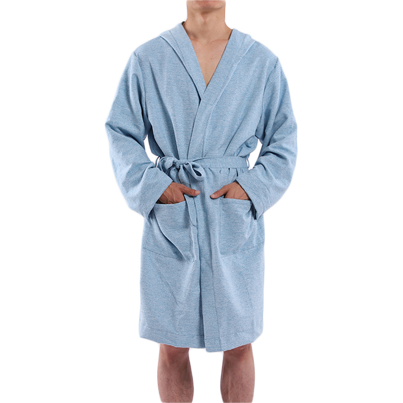 Microfiber Cationic Suede Fabric Bathrobe