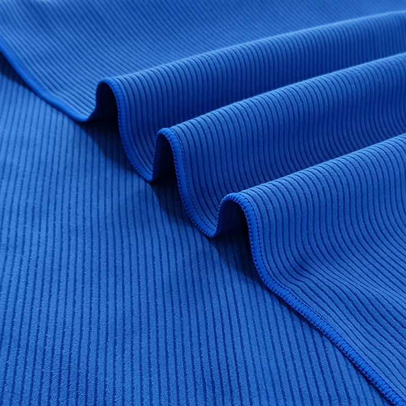 Microfiber Stripe Suede Fabric