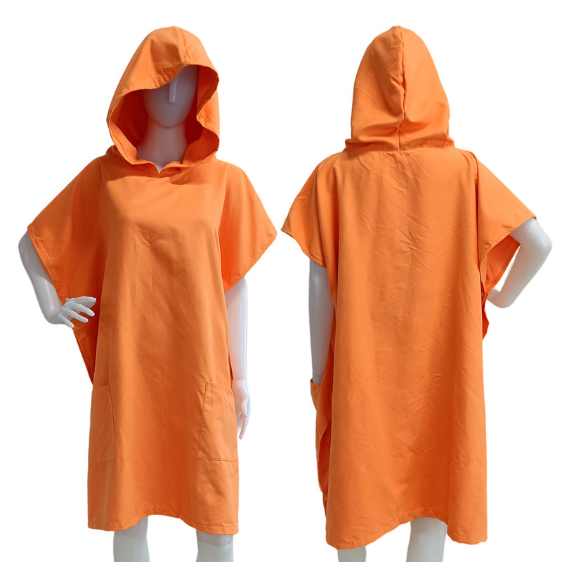 Microfiber Polyester And Polyamide Suede Poncho
