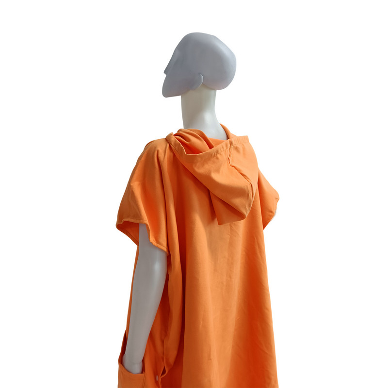 Microfiber Polyester And Polyamide Suede Poncho